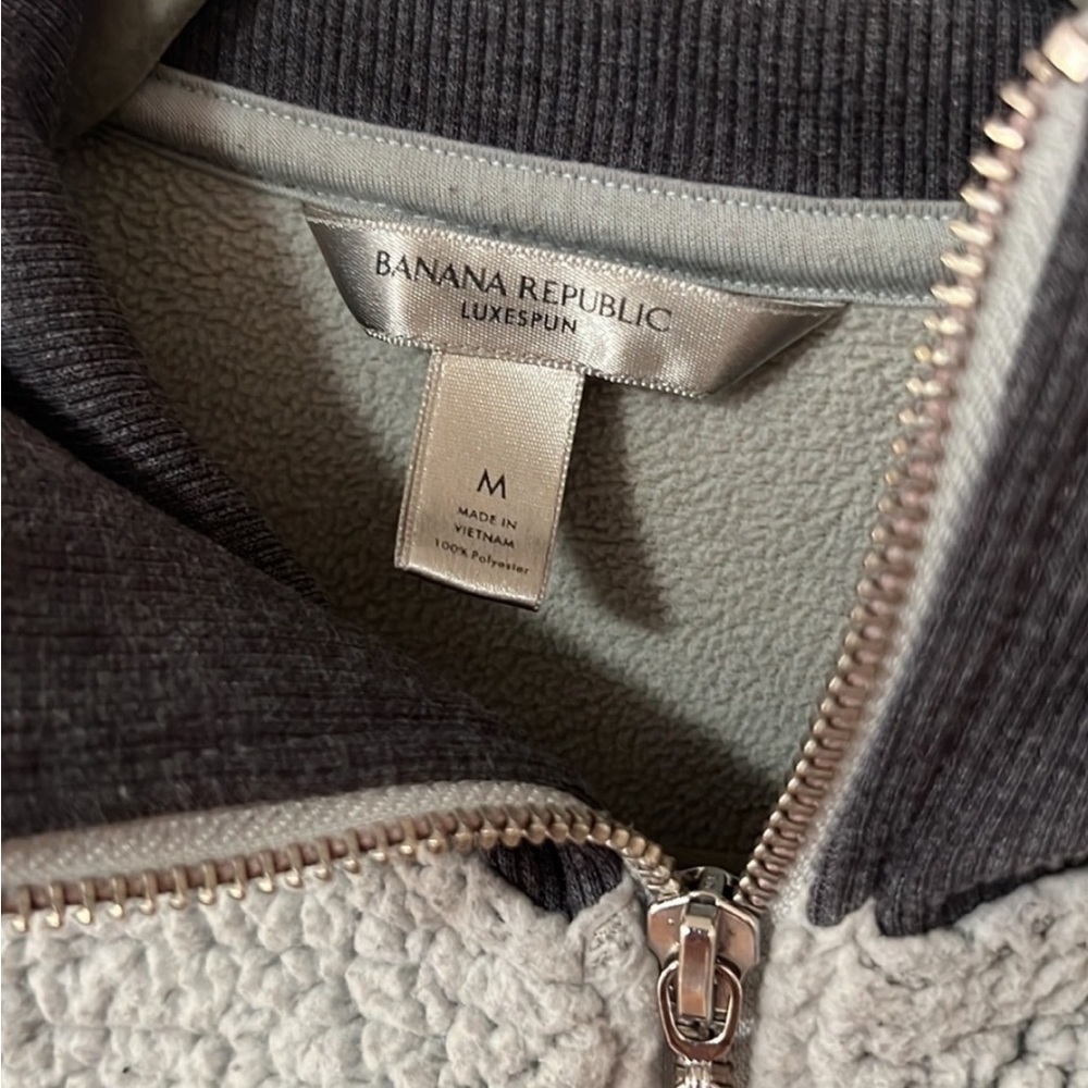 Banana republic - Luxespun sweater - quarter zip - Size Women Med - Picture 2 of 4